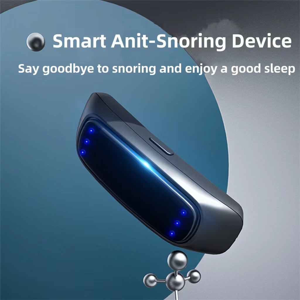 Smart Anti Snoring Device EMS Pulse Snoring Stop Effective Solution Snore Sleep Aid Portable Noise Reduction Muscle Stimulator