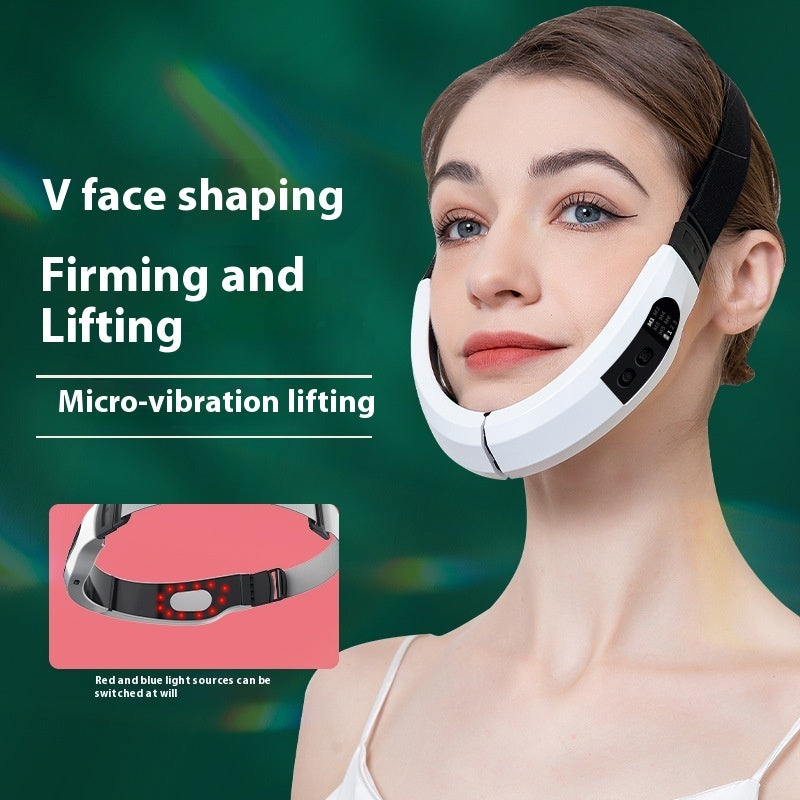 V Face Double Chin Massage Lifting And Tightening French Pattern Masseter Muscle Correction Lipodissolve Facial Beauty Apparatus