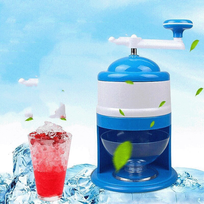 Portable Ice Crushers Hand Crank Ice Shaver - Manual Ice Blender