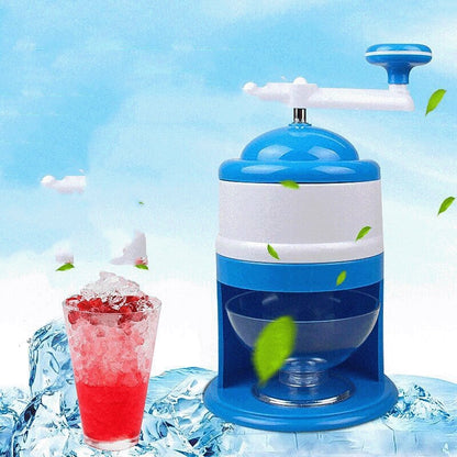 Portable Ice Crushers Hand Crank Ice Shaver - Manual Ice Blender