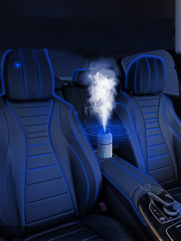 In-car Atmosphere Wireless Charging Car Humidifier