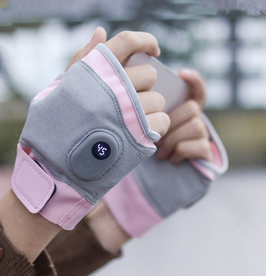 Hand Warmer Gloves Usb Power Bank Temperature Control