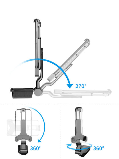 Creative arm mobile phone bracket running mountain climbing Internet celebrity live broadcast rotatable multi-function desktop lazy mobile phone bracket