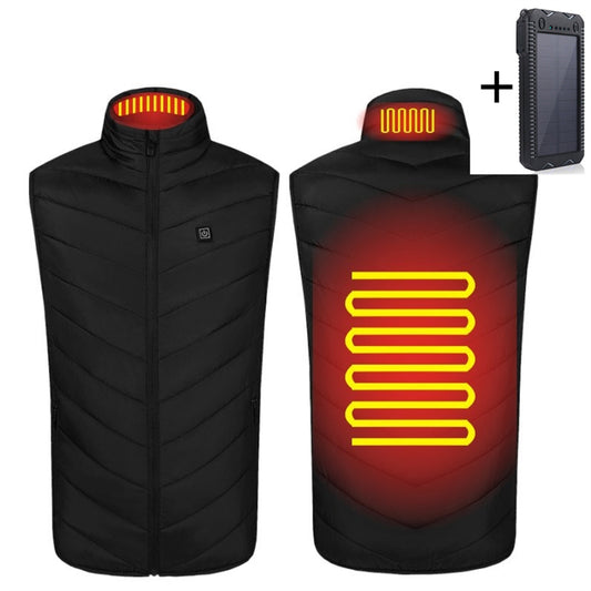 Washable USB Charging Electric Heated Vest with Power Bank