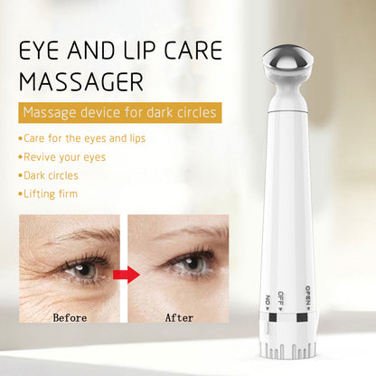 Eye Massager Facial Massager Rechargeable Skin Lifting Machine For Relax Eye Dark Circles, Eye Bags, Wrinkles, Puffiness Under Eyes, White